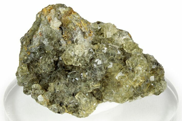 Gemmy Yellow Fluorite Cluster - Spain #327152